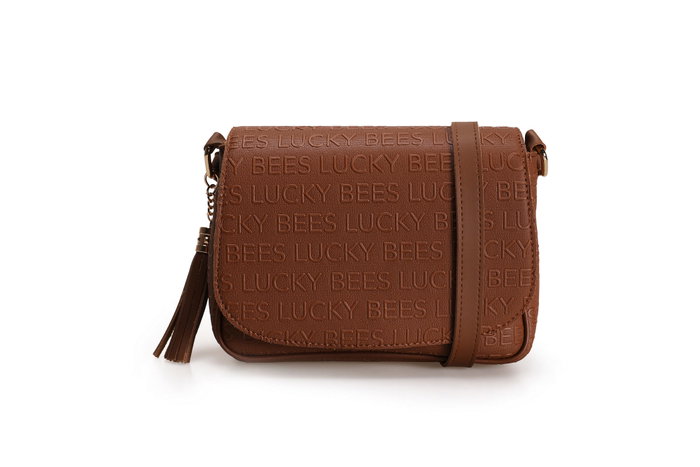 Lucky Bees Bolso Bandolera 1389 - Tan Tostado